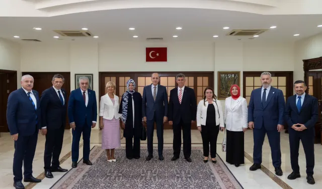 Lefkoşa Büyükelçisi Metin Feyzioğlu’na Ziyaret