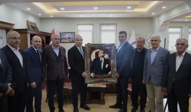 Ağrı Valisi Koç’tan, DTSO Başkanı Can’a ziyaret