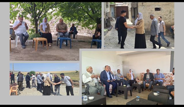 AK Parti Diyarbakır Milletvekili Suna Kepolu Ataman'dan taziye ziyareti