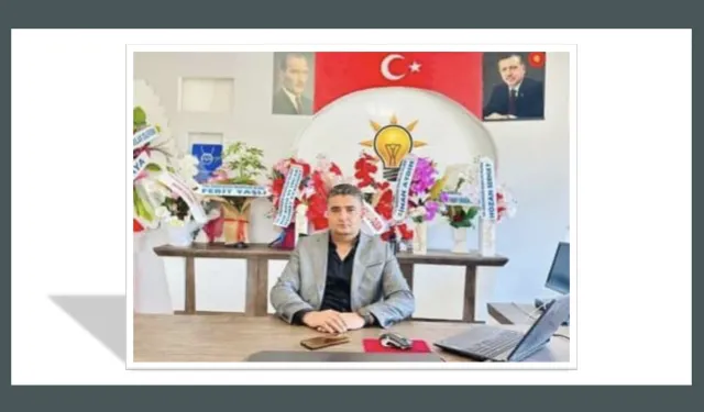 AK Parti Diyadin İlçe Başkanı Naci Kaya, yönetimini tamamladı