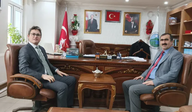 Taşlıçay Kaymakamı Arıkan, Başkan Budak’ı ziyaret etti