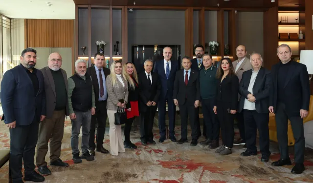 KGK Heyeti, Başkan Kurtulmuş İle Bir Arada