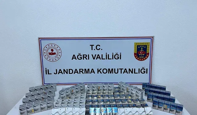 Ağrı’da 2000 paket kaçak sigara ele geçirildi!