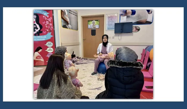 Ağrı’daki Gebe Okulu, anne adaylarını doğuma hazırlıyor