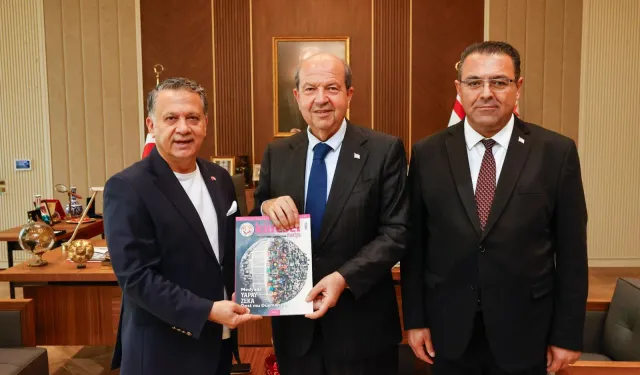 KGK Genel Başkanı Dim’den Ersin Tatar’a hayırlı olsun ziyareti