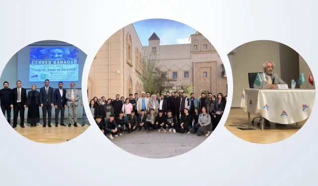 Usta Fotoğraf Sanatçısı Çerkes Karadağ, AİÇÜ öğrencileriyle buluştu