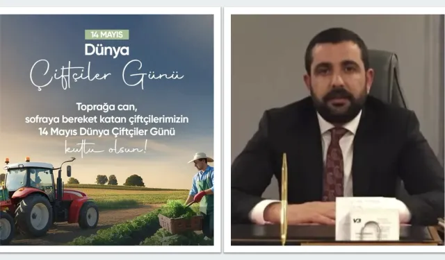 Volkan Barbaros’tan “14 Mayıs Dünya Çiftçiler Günü” mesajı