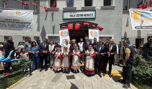 Hayat Boyu Öğrenme Şenliği, Ağrı’yı renklendirdi!