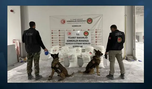 Ağrı’da 1 ton uyuşturucu yakalandı!