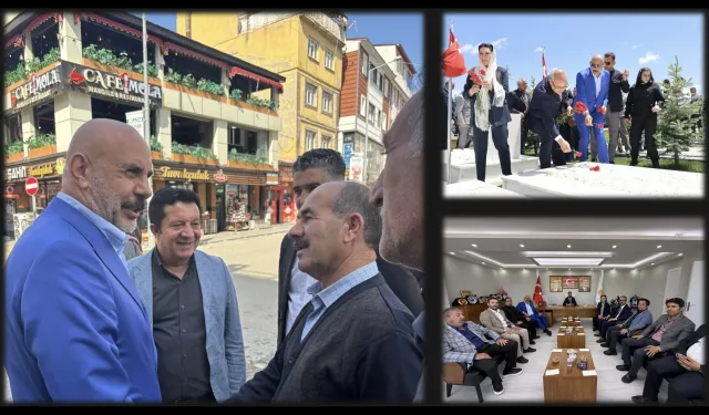 İş insanı Cemal Kaya, Ağrılı hemşerileriyle bayramlaştı