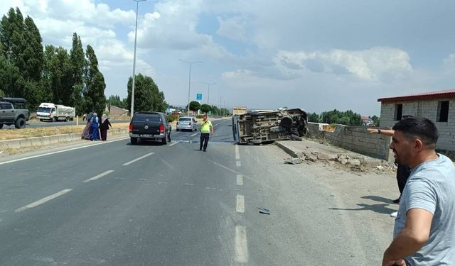 Ağrı’daki kazada 14 yaşındaki çocuk hayatını kaybetti