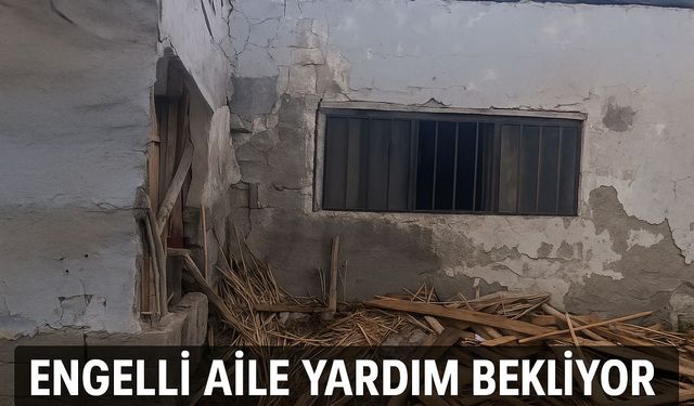 Ağrı’da Engelli Baba ve Ailesi İçin Destek Bekleniyor