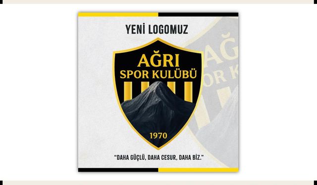 Ağrı 1970 Spor’da Yeni Dönem: Kulüp Logosu Değişti