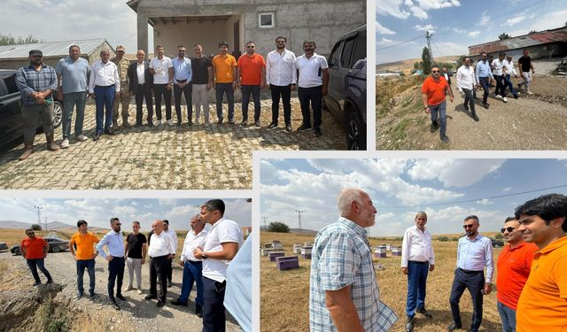AK Parti Ağrı İl Başkanı Yıldız, Ceylanlı Köyü’nü Ziyaret Etti