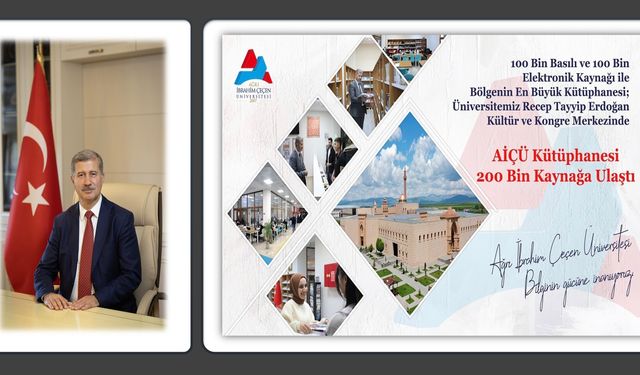 AİÇÜ Kütüphanesi’nden büyük başarı!