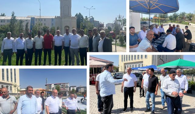Halil Özyolcu, Patnos’ta Vatandaşlarla Buluştu