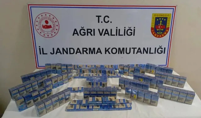 Ağrı’da bin227 paket kaçak sigara ele geçirildi!