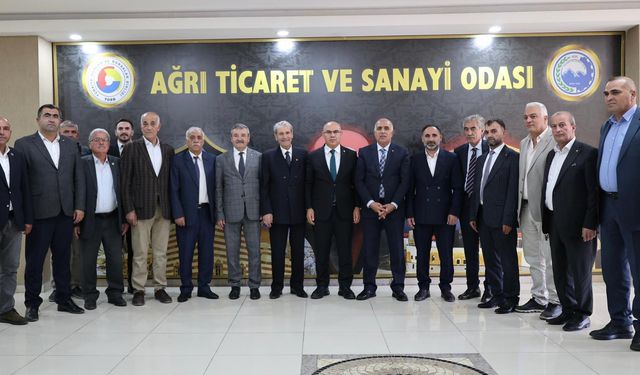 Ağrı’da Odalar İstişare Toplantısı Gerçekleştirildi