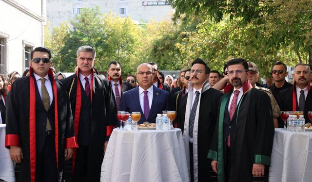 Ağrı Adliye Sarayı’nda yeni adli yıl açılışı yapıldı