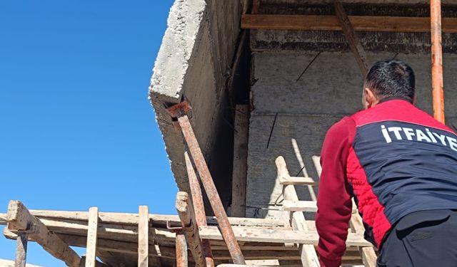 Ağrı’daki inşaat kazasında 1 kişi hayatını kaybetti!