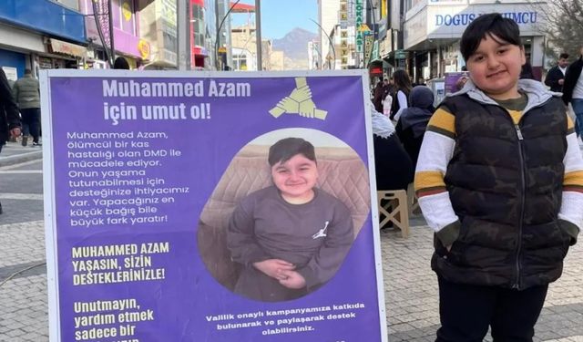 Ağrılı Muhammed Azam’a İstanbul’daki Bağış Kampanyası ile destek olunacak