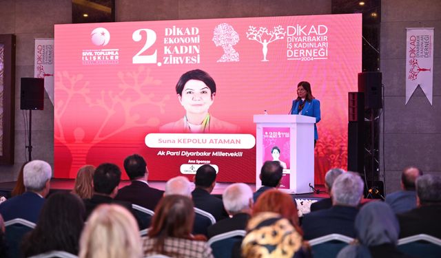 Suna Kepolu Ataman, DİKAD 2. Ekonomi Kadın Zirvesi’nde!