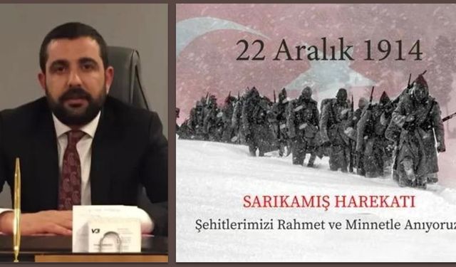 İş İnsanı Volkan Barbaros’tan Sarıkamış Destanı Anma Mesajı