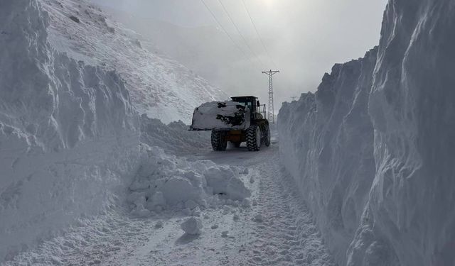 Eleşkirt’te çığ düşmene anında müdahale edildi!