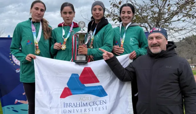 AİÇÜ Kadın Kros Takımından Büyük Başarı!