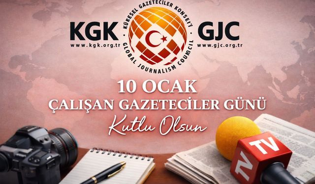 KGK'dan 10 Ocak Çalışan Gazeteciler Günü Mesajı