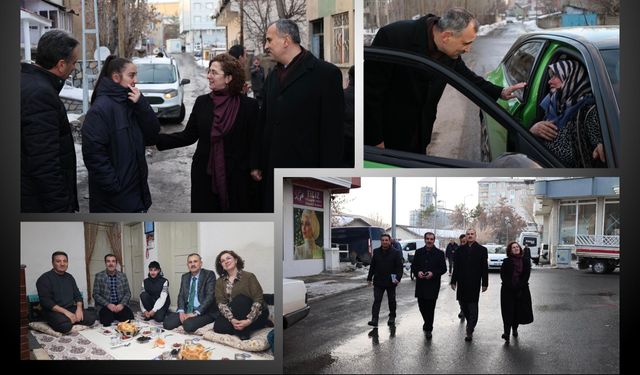 Vali Önder Bozkurt Sıtkiye Mahallesi’nde, Halkın İçinde