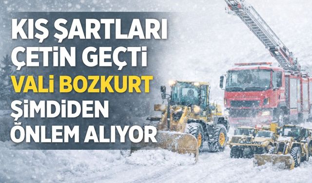 Ağrı Valisi Bozkurt’tan Kış Şartlarına Önlem