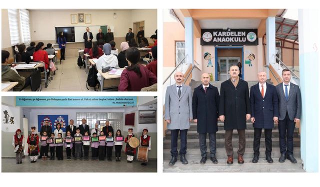 Ağrı Valisi Bozkurt’tan Ağrı’daki okullara ziyaret