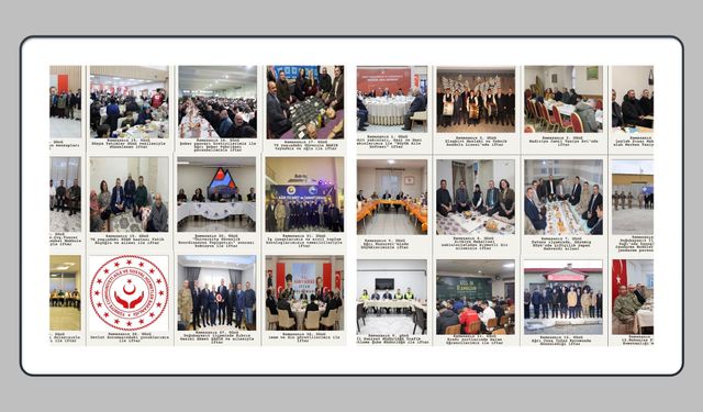 Ağrı’da Ramazan Boyunca Gönül Sofraları Kuruldu