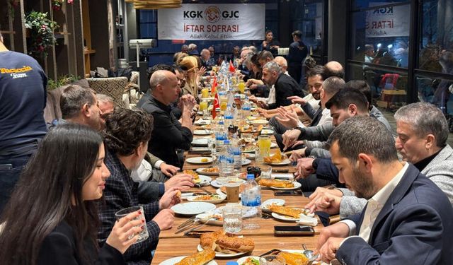 KGK ailesi İstanbul'da ki iftarda bir araya geldi