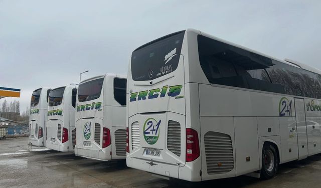 Erciş’te otobüs firmaları artık ayakta duramıyor!