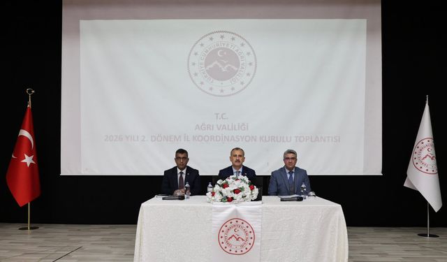 Ağrı’da İl Planlama ve Koordinasyon Kurulu Toplantısı Yapıldı