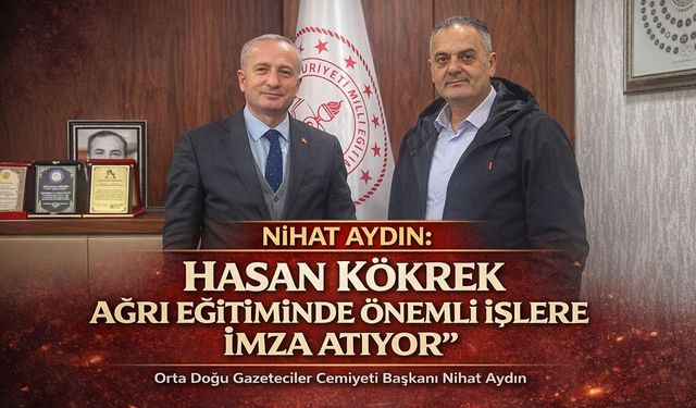 OGC Başkanı Aydın’dan Hasan Kökrek’e ziyaret