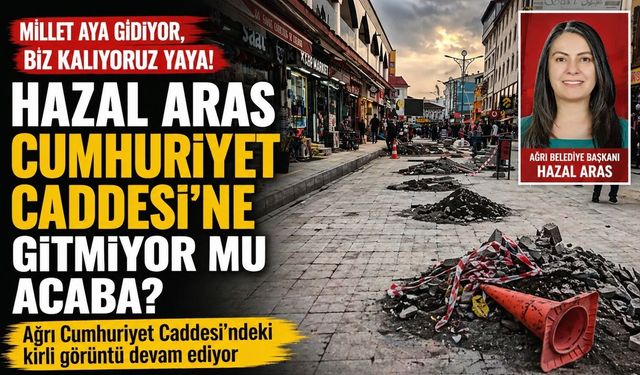 Hazal Aras Cumhuriyet Caddesi’ne Gitmiyor mu?