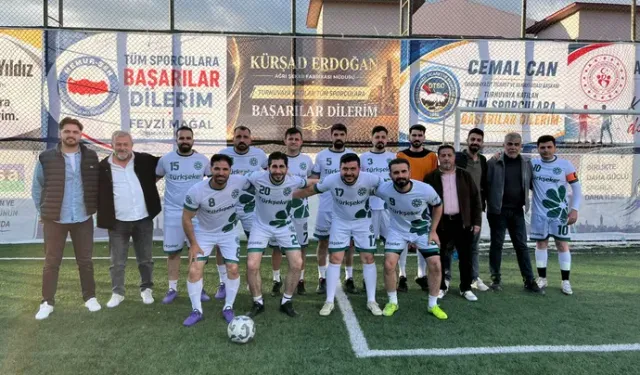 Ağrı Türk Şeker Spor’da galibiyet!