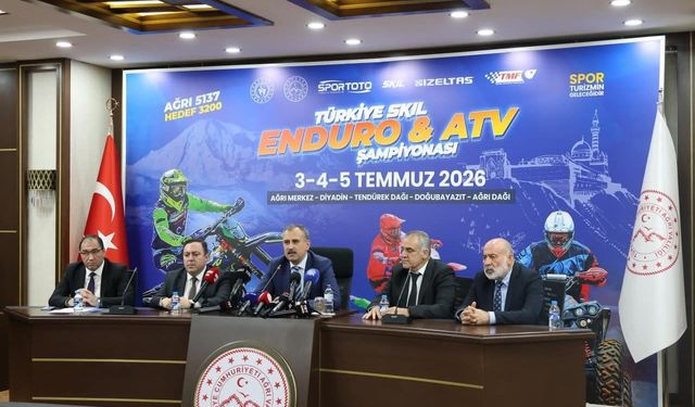 Ağrı, Türkiye SKIL ENDURO ve ATV Şampiyonası'na İlk Kez Ev Sahipliği Yapacak