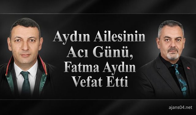 Aydın Ailesinin Acı Günü