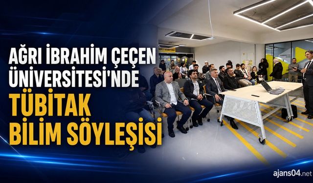 AİÇÜ’de TÜBİTAK Bilim Söyleşisi Düzenlendi
