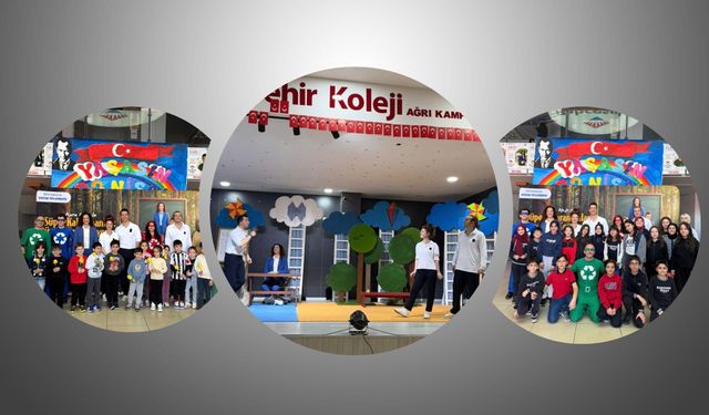 Ağrı Bahçeşehir Koleji’nden Çocuklara Moral Etkinliği