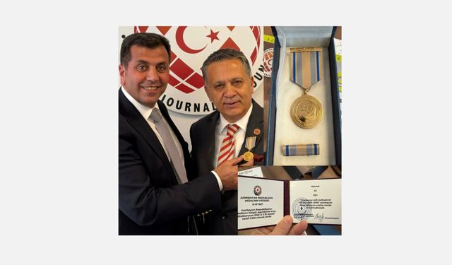 Azerbaycan’dan KGK Genel Başkanı Dim’e büyük ödül!