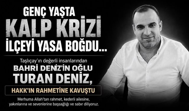 Taşlıçay Genç Yaştaki Ölümle Yasa Boğuldu
