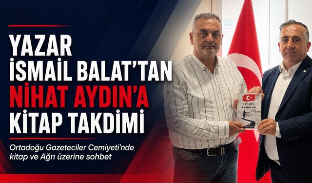 İsmail Balat’tan OGC’ye Kitaplı Ziyaret!