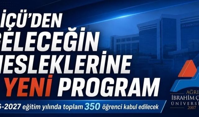 AİÇÜ, 9 yeni programa öğrenci alacak!