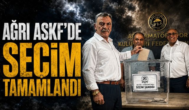 Ağrı ASKF 7. Olağan Genel Kurulu’nda Yeni Dönem Başladı