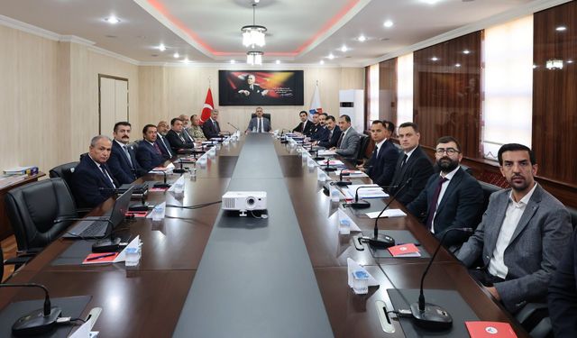 AİÇÜ'de "Üniversite Güvenlik Toplantısı" Gerçekleştirildi